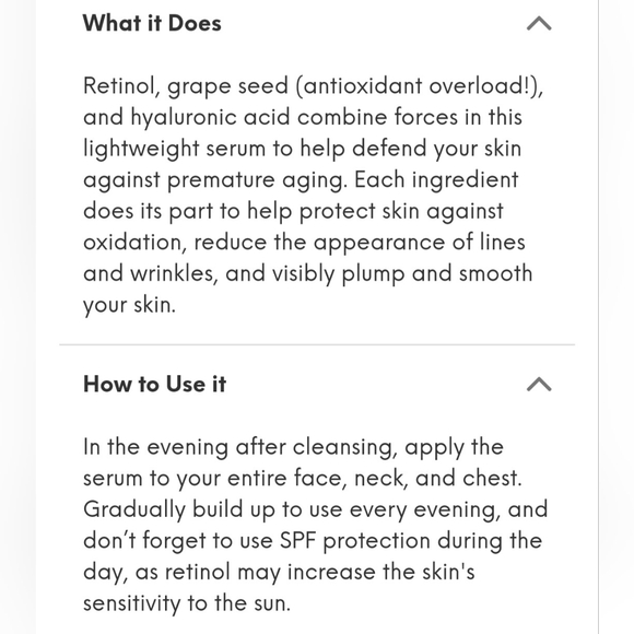 Volition Beauty Sémillon Overnight Retinol Serum - Picture 2 of 13